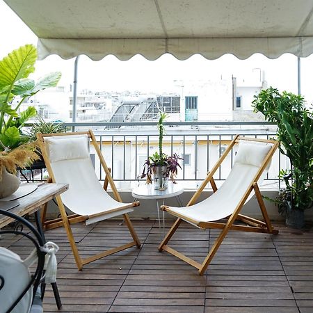 Small & Cozy With Acropolis & Lycabettus View Athena Bagian luar foto